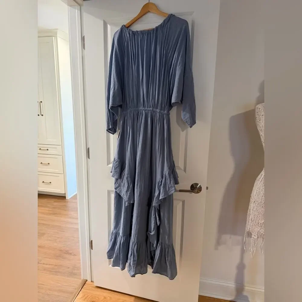 Free People Shore Chic Maxi Dress, NWT, Size M
